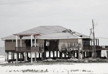Wind damage - spray foam can help prevent uplift to Scottsdale roofs